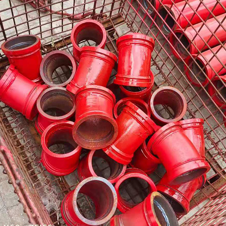 45° 90° 地泵弯管 地泵弯头_ 友聚 90度地泵弯头125高压 来电咨询
