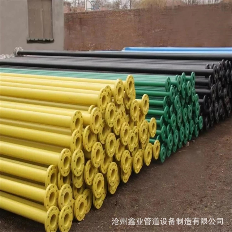 沧州鑫业管道实体商家 排水用涂塑钢管 大口径直缝涂塑钢管 在线咨询
