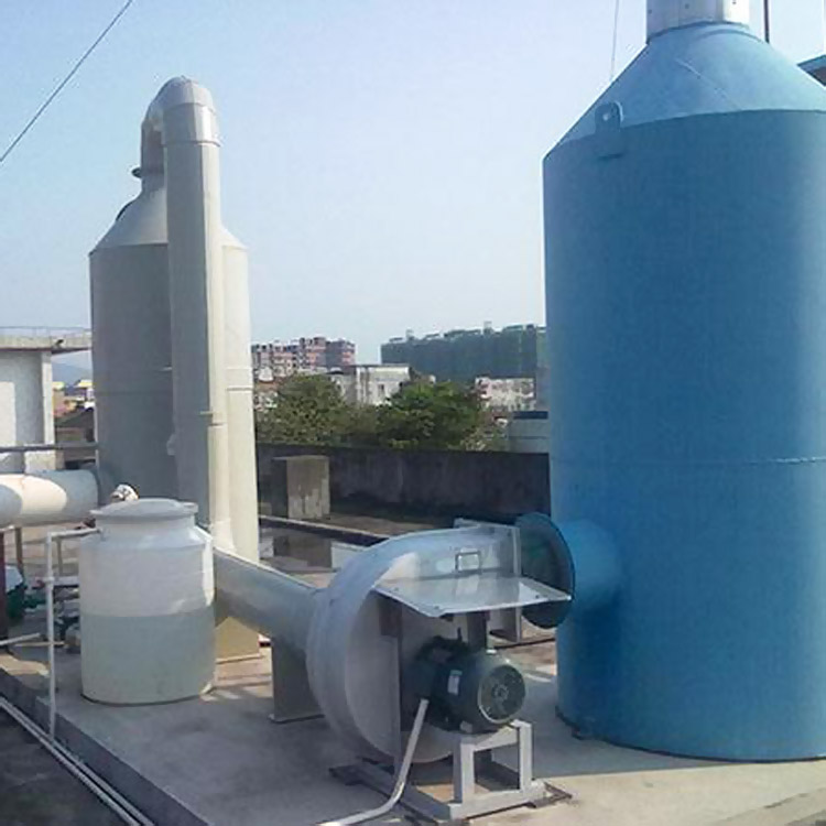 水喷淋塔净化器 性能稳定 洗涤塔净化器 物流便捷 废气处理净化塔