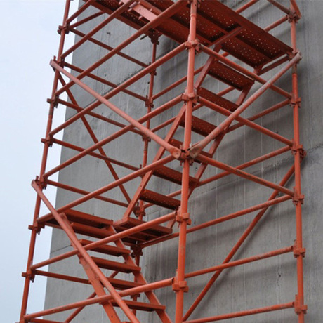厂家直供 桥梁墩柱施工爬梯 高墩施工爬梯 高墩安全爬梯 规格齐全