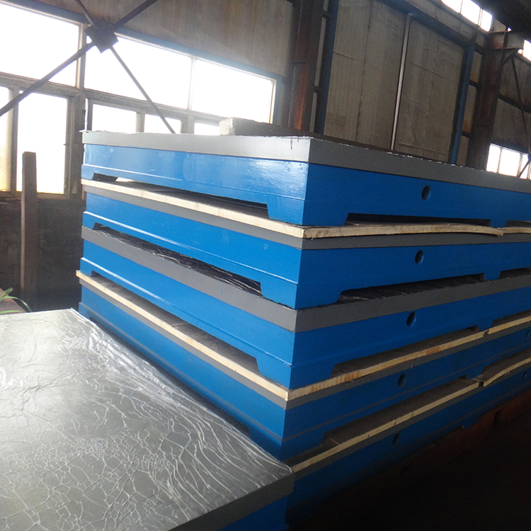 检验平台 铸铁装配平台 t型槽工作台定制 加厚铸铁平板