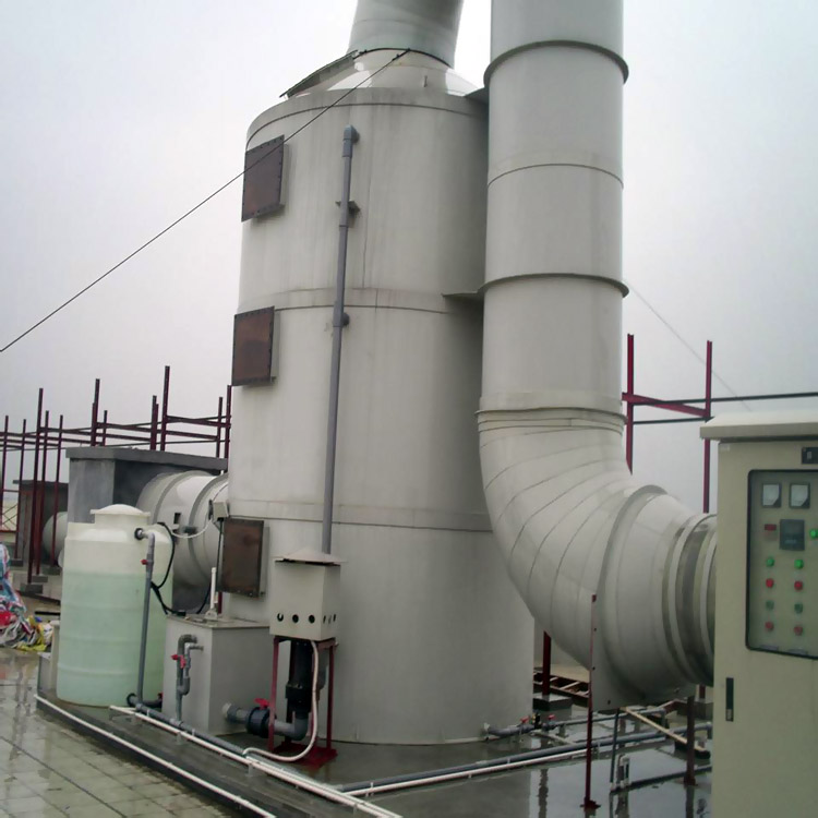 化工厂用酸雾净化器喷淋塔 科信洗涤塔 废气处理净化塔 物流便捷 水淋塔净化器