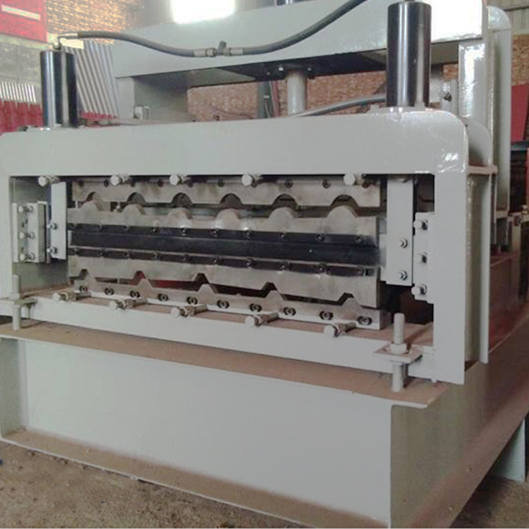 嘉海定制生产 竹节琉璃瓦设备 800/840双层琉璃瓦机 压瓦机