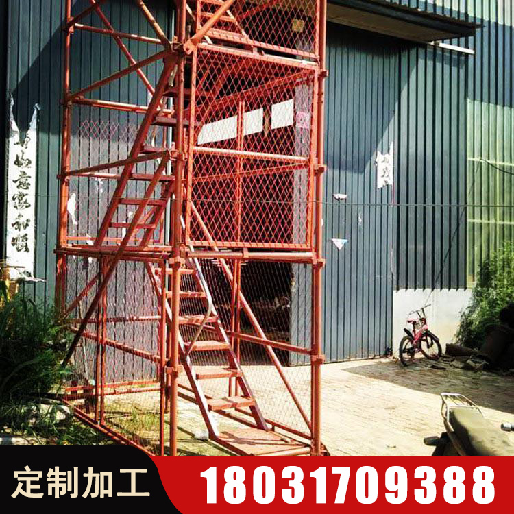 嘉多多建材 安全梯笼 组合式安全梯笼 桥梁施工安全梯笼