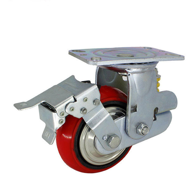 减震轮 聚氨酯脚轮万向轮 工业胶轮 质量可靠