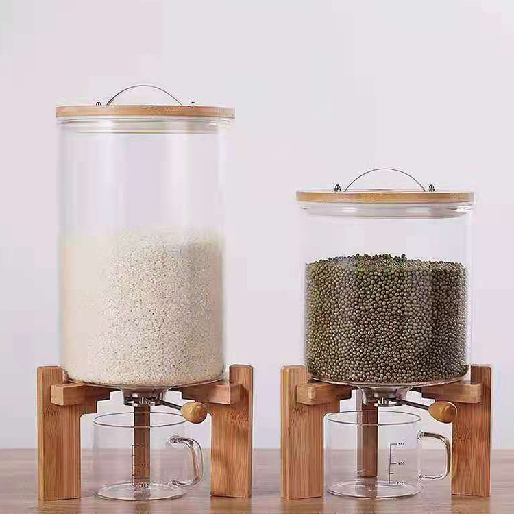 出售 米桶 家用玻璃制品 杂粮桶 加工定制