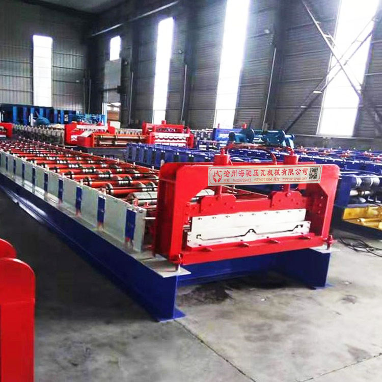 820角驰机设备 细选材质 成熟工艺 厂家生产彩钢瓦 压瓦机选沧州海驰