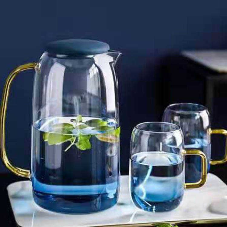 按需定制 玻璃冷水壶 高硼硅玻璃冷水壶 大容量高硼硅冷水壶 价格合理