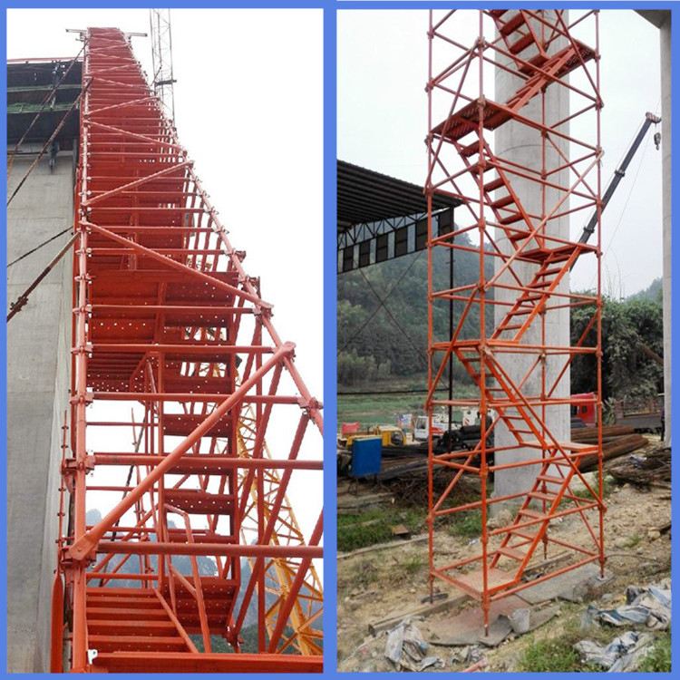 厂家供应 重型安全梯笼 基坑梯笼 施工箱式梯笼 可定制