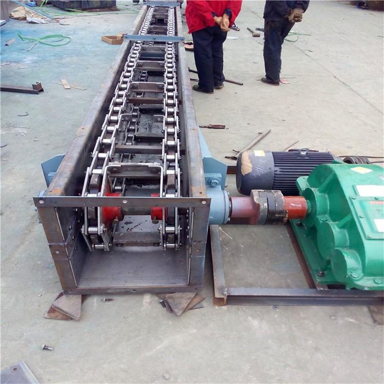 河北亮彦 耐磨防腐埋刮板输送机 煤灰斜坡刮板机厂家 MS250磨锻链刮板机