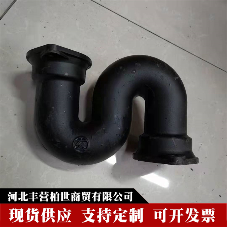 现货供应 W型B型铸铁管 泫氏SUNS铸铁管件 柔性机制离心铸铁排水管