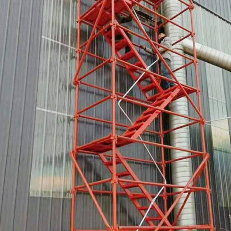 装配式安全爬梯 建筑施工安全爬梯 弘旭 墩柱施工安全爬梯 欢迎订购