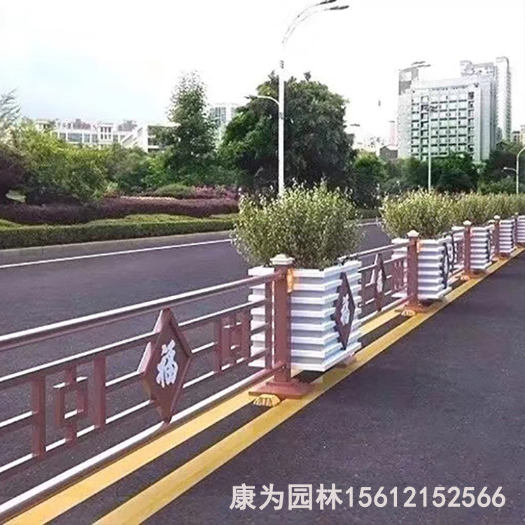 街道花箱 现货供应 护栏花箱 道路隔离花箱 及时发货