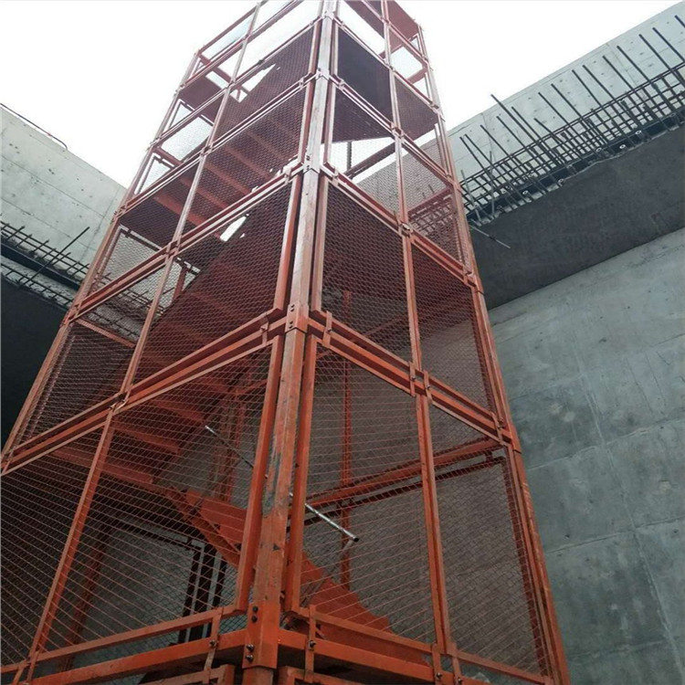 拼接安全梯笼 钢结构安全梯笼 中铁施工安全梯笼 资质齐全