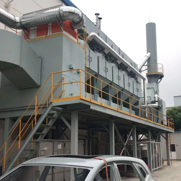 顺华环保 催化燃烧设备 RCO活性炭吸附脱附 工业废气处理净化蓄热环保设备 可定做