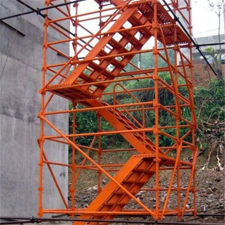 基坑施工安全爬梯 建筑施工安全爬梯 桥梁检修爬梯 承接定制 艳军铸件