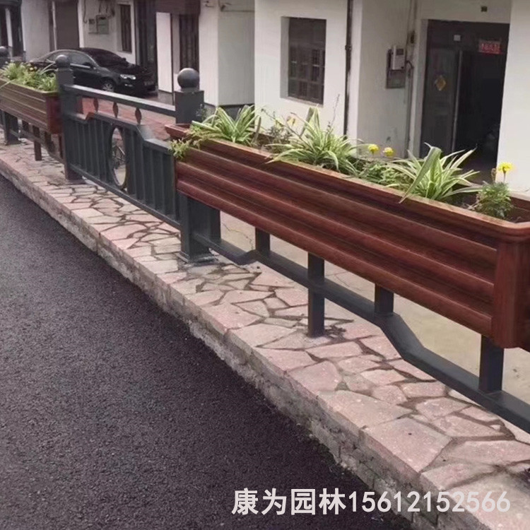 道路摆设花箱 现货供应 栏杆花箱 景观花箱 来电选购