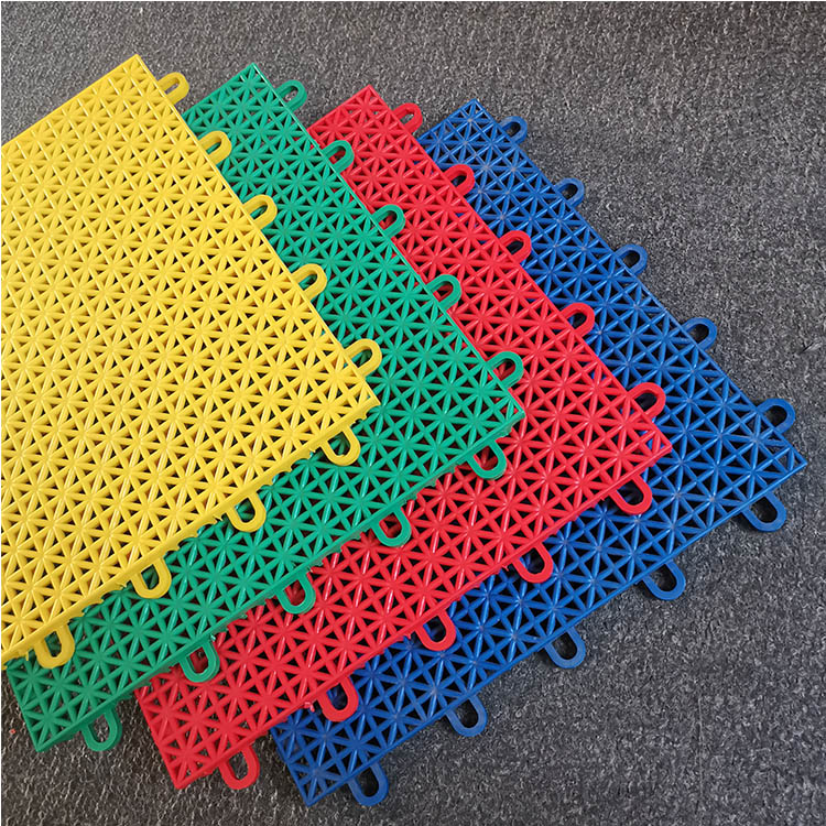 厂家生产 拼装米字地板 运动地板 PVC拼装塑胶地板 拼接塑料地板