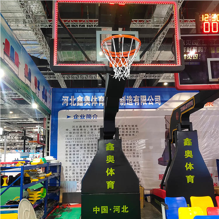 户外成人篮球架 凹箱家用训练篮球框 儿童篮球架 大箱体平箱篮球架