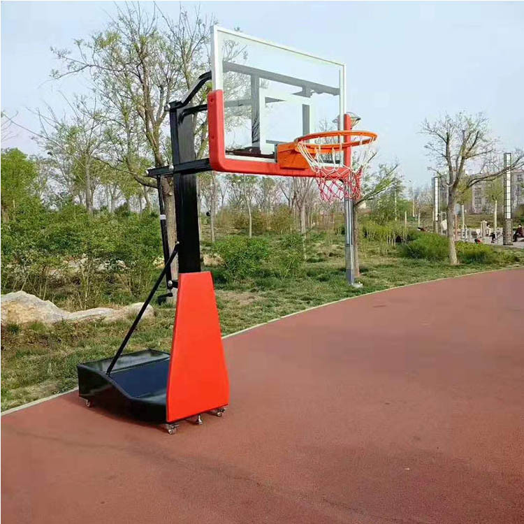 学校比赛篮球架 室外标准篮球架 型号多种 平箱地埋式篮球架 地埋篮球架