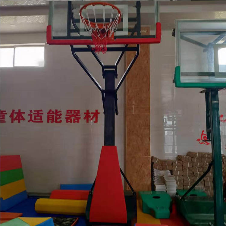 鑫奥供应 家用地埋移动篮球框 移动式篮球架 标准比赛篮球架