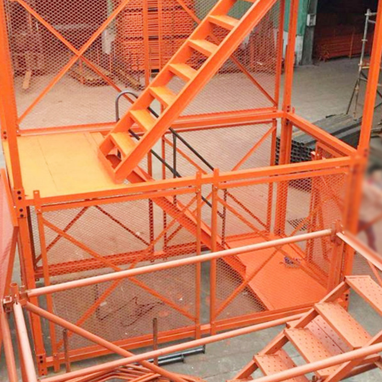 衡水衡华 按需供应安全梯笼 组合箱式安全梯笼 框架式安全梯笼 欢迎订购