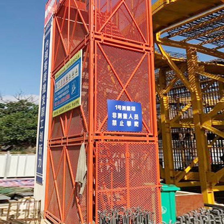 河北衡华 厂家直销安全梯笼 桥梁施工人行梯笼 高墩安全梯笼 建筑安全梯笼