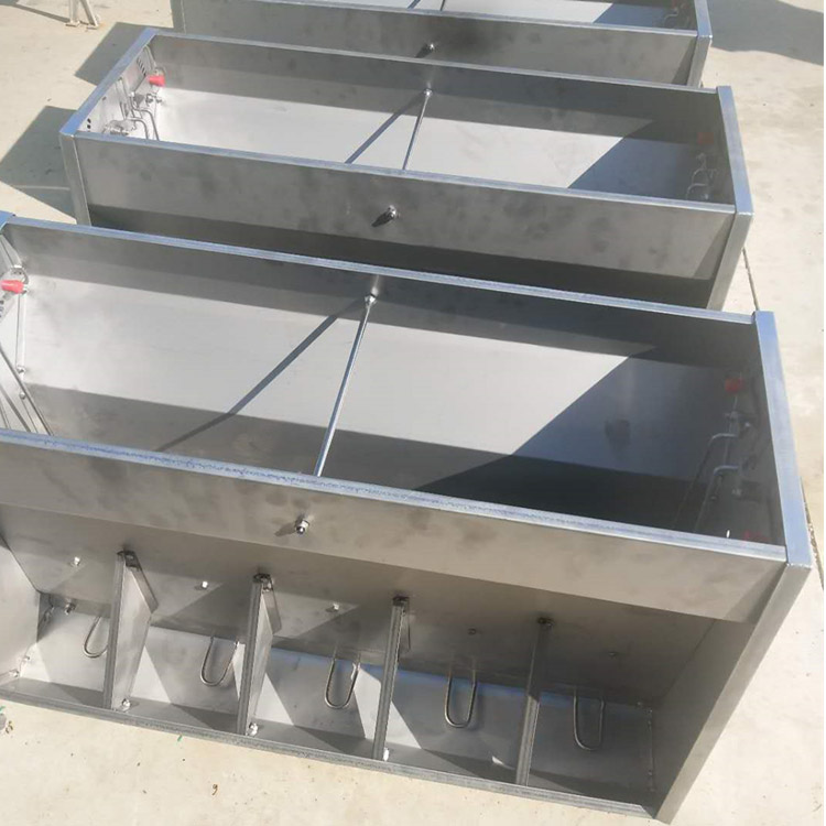 生产出售 不锈钢食槽 育肥不锈钢食槽 不锈钢保育食槽 按需定制