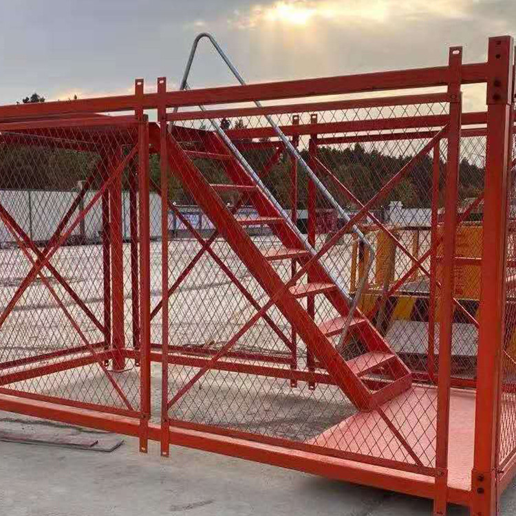 地铁深基坑安全梯笼 厂家批发 安全梯笼 组合框架式安全梯笼