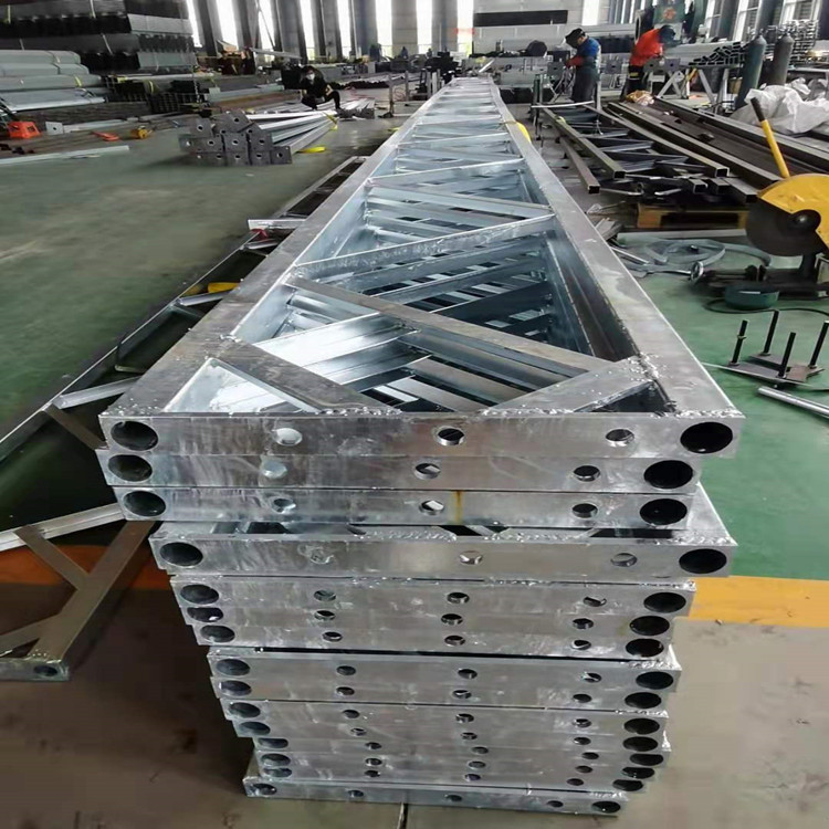 玻璃温室材料加工 桁架焊接