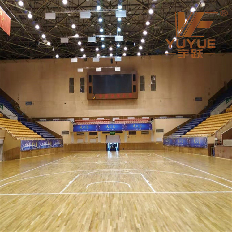 福建厦门 篮球馆枫桦木地板 厂家支持定制 包含施工