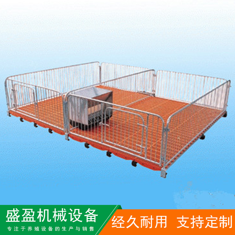 母猪定位栏限位栏 加厚2.5国标母猪产床仔猪保育床 养猪设备 盛盈机械