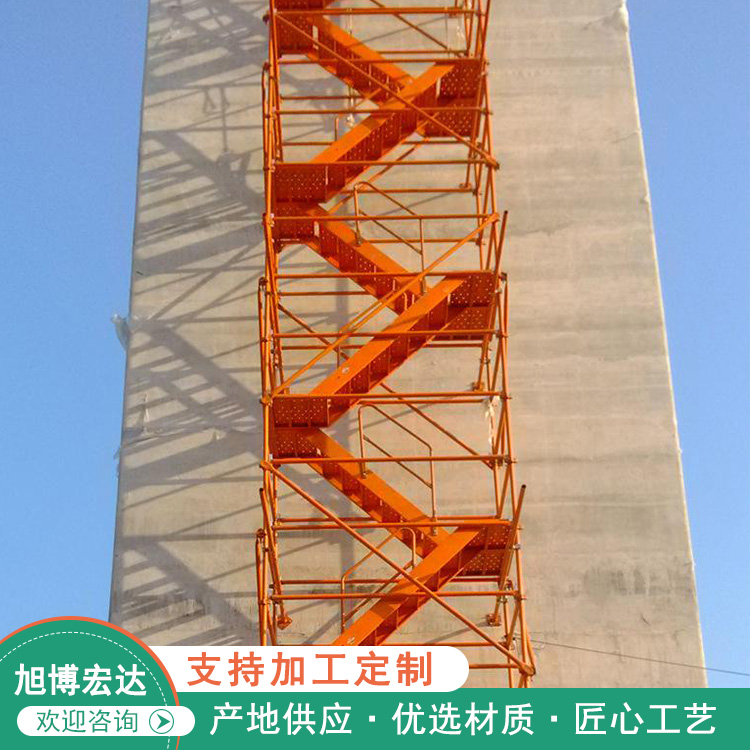 供应 桥梁施工安全爬梯 盘扣式安全爬梯 爬梯 生产