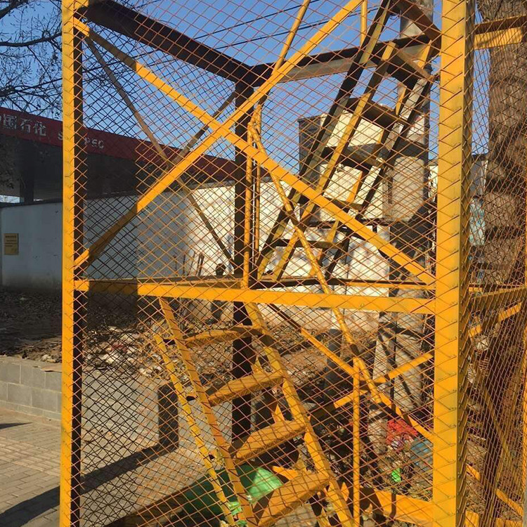 基坑安全梯笼 组合框架式安全梯笼 施工安全爬梯梯笼 跃达建筑