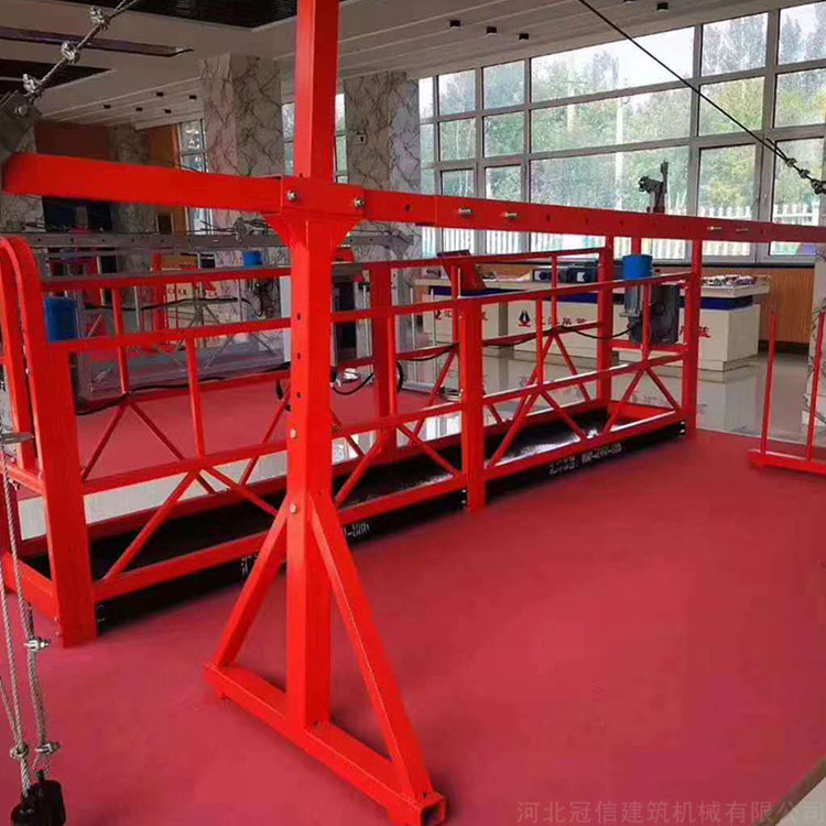生产销售 施工烤漆吊篮 钢结构电动吊篮 工程吊篮
