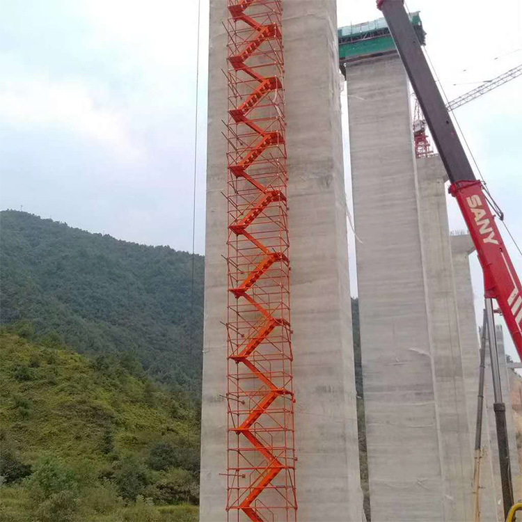 衡水顺通 75型挂网式爬梯 桥梁式安全爬梯 拼接式安全爬梯 支持定制