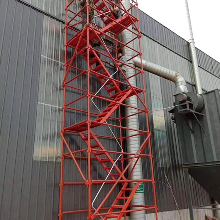 厂家直销安全爬梯 建筑施工安全爬梯 组合式安全爬梯 桥梁墩柱施工安全爬梯 拆装方便